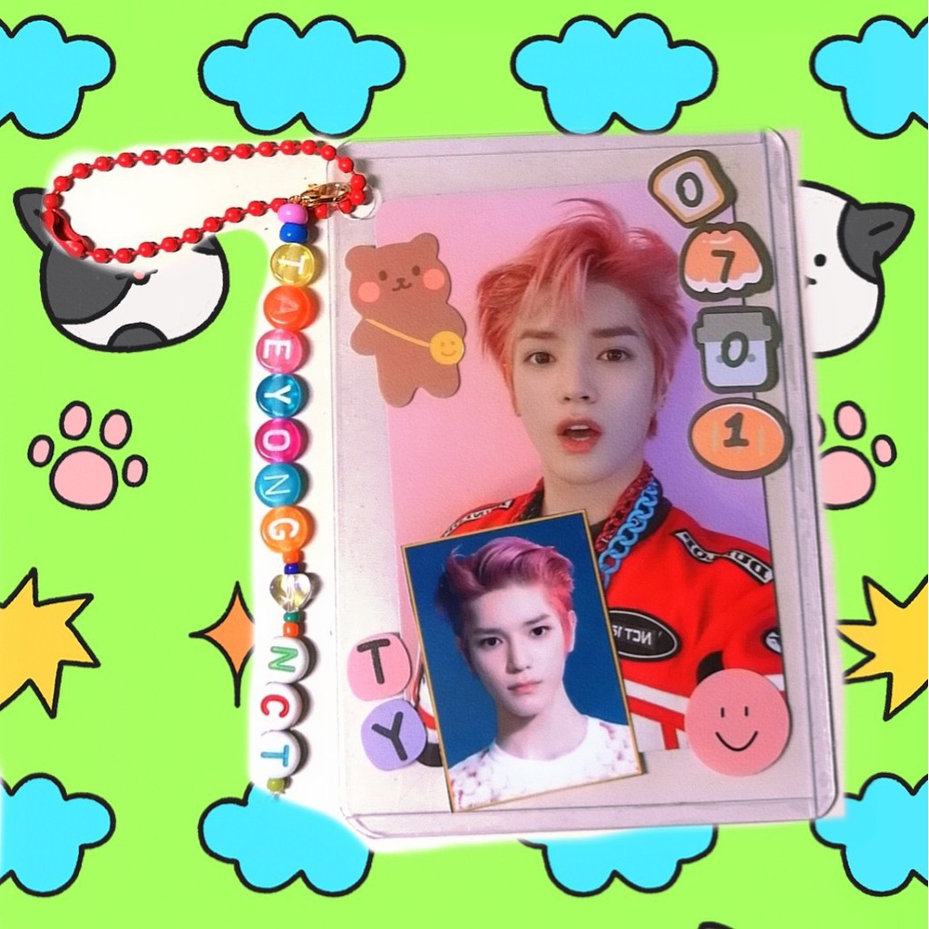 Sticker Giấy Dán Trang Trí Hình Tròn Bảng Palette Màu và Emoji Icon Aesthetic | ST069