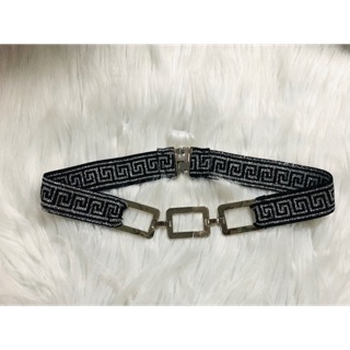 Thắt lưng thun nhũ. Bản 2cm. Cài sau