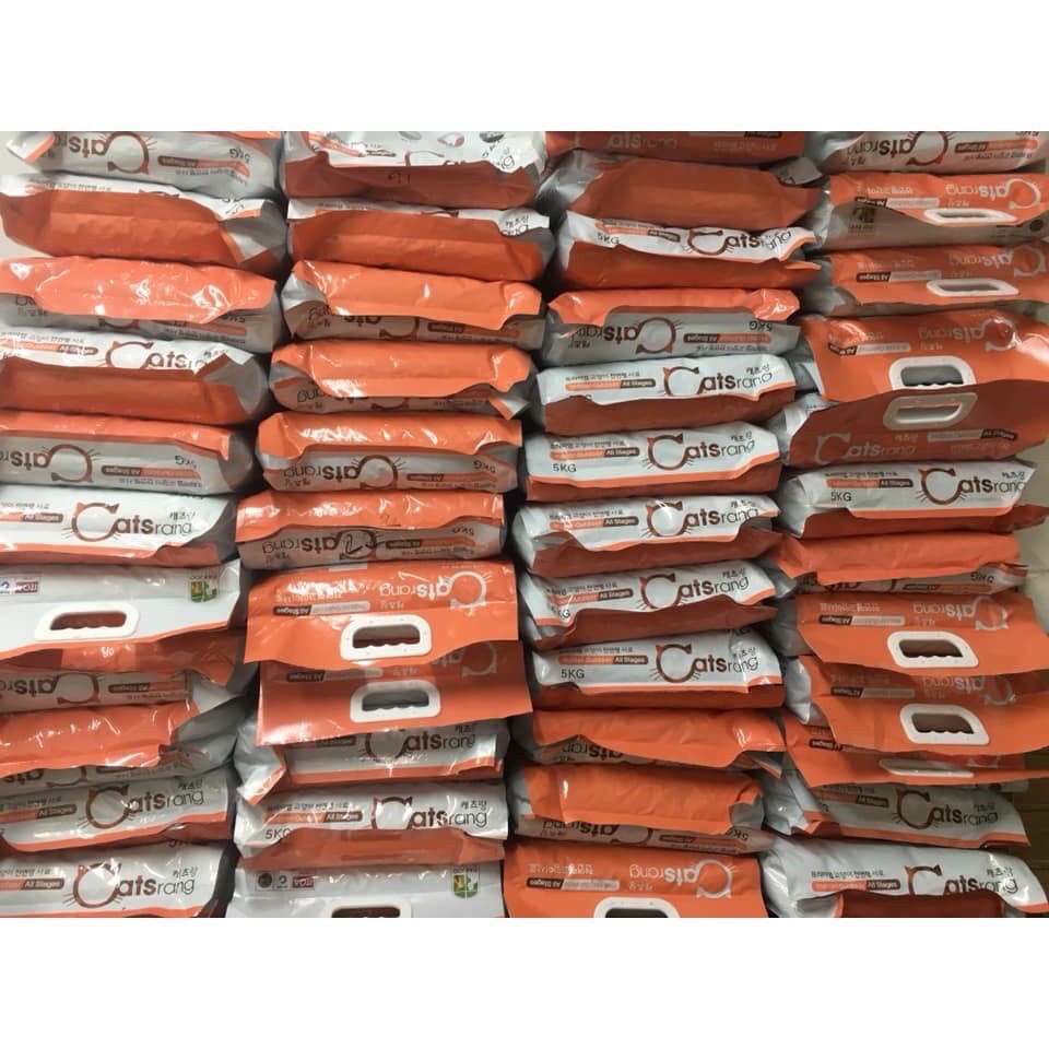 Hạt thức ăn cho mèo mọi lứa tuổi nhãn hiệu Catsrang bao 5kg
