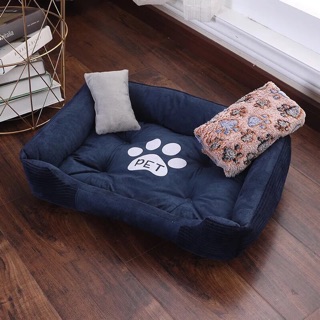 Nệm dành cho ( chó & mèo ) Giữ ấm. Combo Nệm + mền + Gối