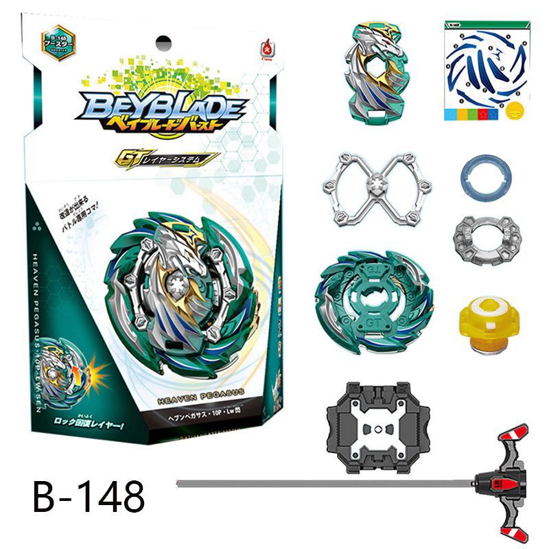Bộ Con Quay Đồ Chơi Beyblade Burst B148 Heaven Pegasus.10P.W