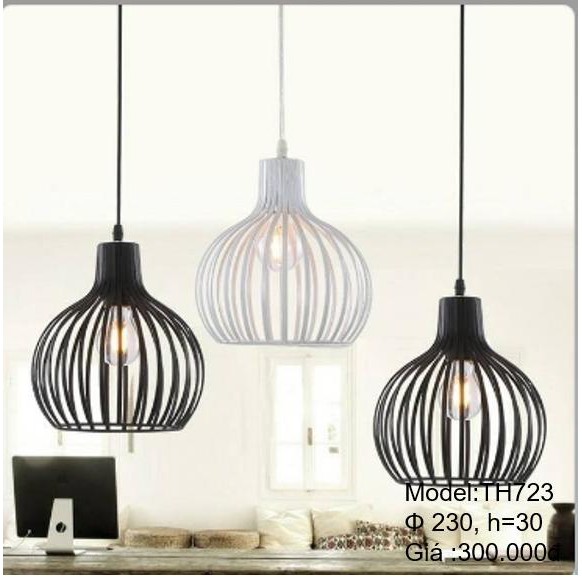 Đèn thả trần, bàn ăn TH723 (giá 1 chao)
