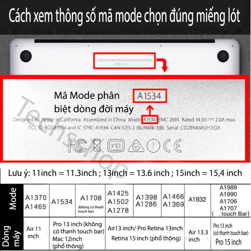 Miếng Lót Bàn Phím Macbook Air Pro Retina 13/15 Inch Chống Nước Chống Bụi Bẩn