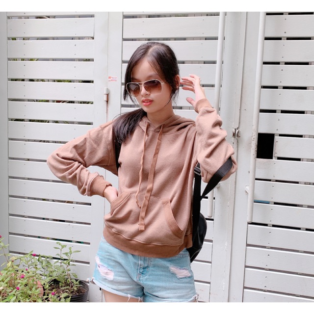 [Áo Khoát ] Áo Hoodie Basic Trơn Giữ Ấm Mùa Lạnh Thoát Rút Mồ Hôi Mùa Nóng | BigBuy360 - bigbuy360.vn