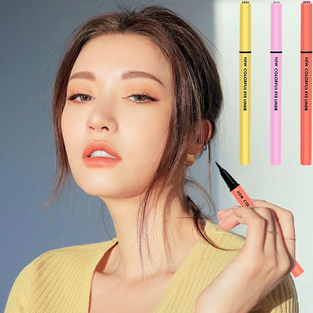 Bút Kẻ Mắt Màu Đen Nhanh Khô Chống Thấm Nước Lâu Trôi Thiết Kế Dễ Thương