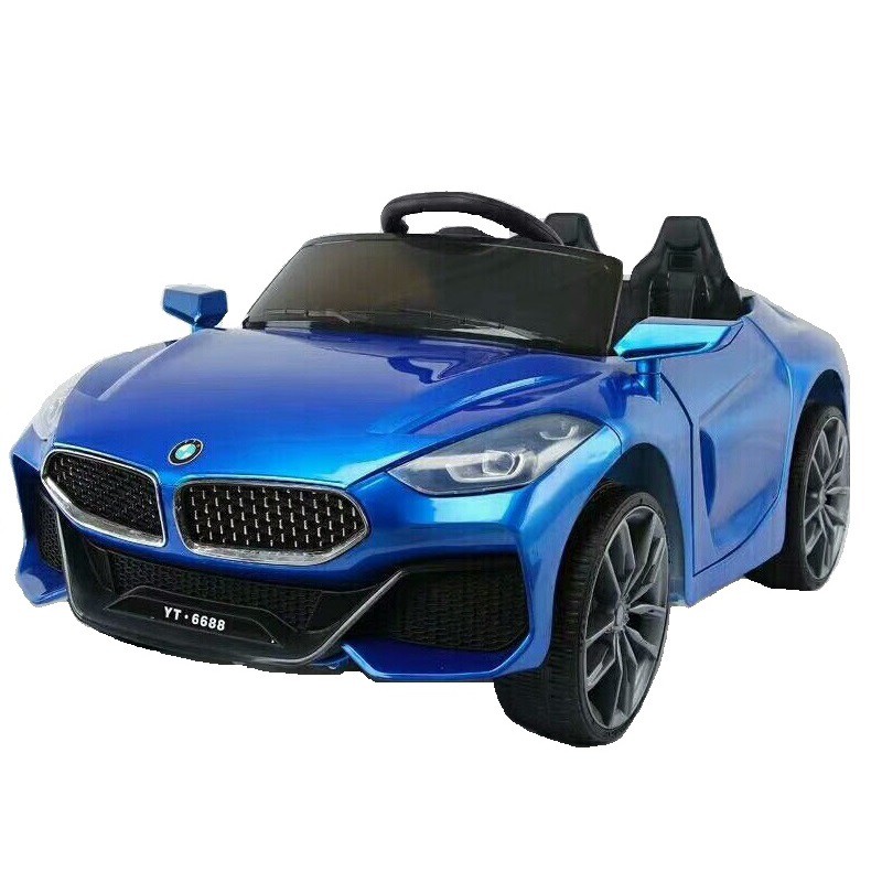 [NHẬP TOY30K GIẢM] Ô tô xe điện trẻ em BMW 6688 tự lái và remote 2 chỗ 2 động cơ 6V4,5AH