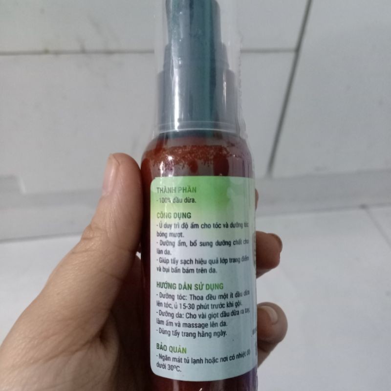 DẦU DỪA NGUYÊN CHẤT 50ML