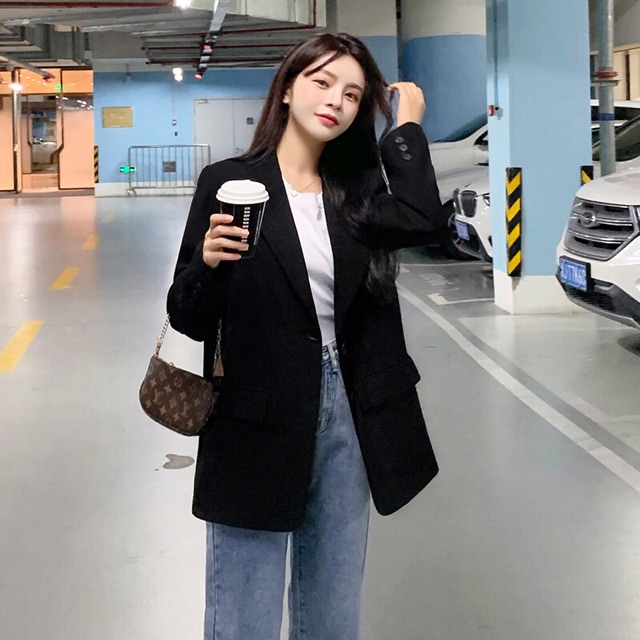 (Hàng đang về ) Áo Blazer kiểu dáng trẻ trung (có ảnh chụp thật) | BigBuy360 - bigbuy360.vn