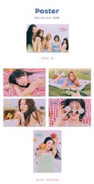*CÓ-SẴN +TUBE* ẢNH OFFICIAL POSTER THE REVE FESTIVAL DAY 2 IRENE WENDY SEULGI JOY YERI