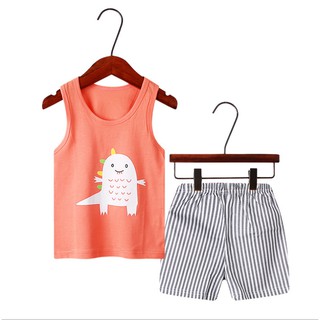 [CHẤT ĐẸP- CÓ ẢNH THẬT] Bộ ba lỗ bé trai chất cotton