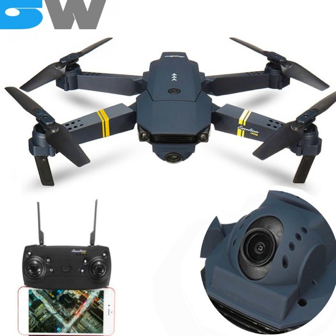 Flycam E58 Thế Hệ 2020, Camera WIFI FPV 720p, Tích Hợp Giữ Độ Cao, Chế Độ Không Đầu RC RTF Drone