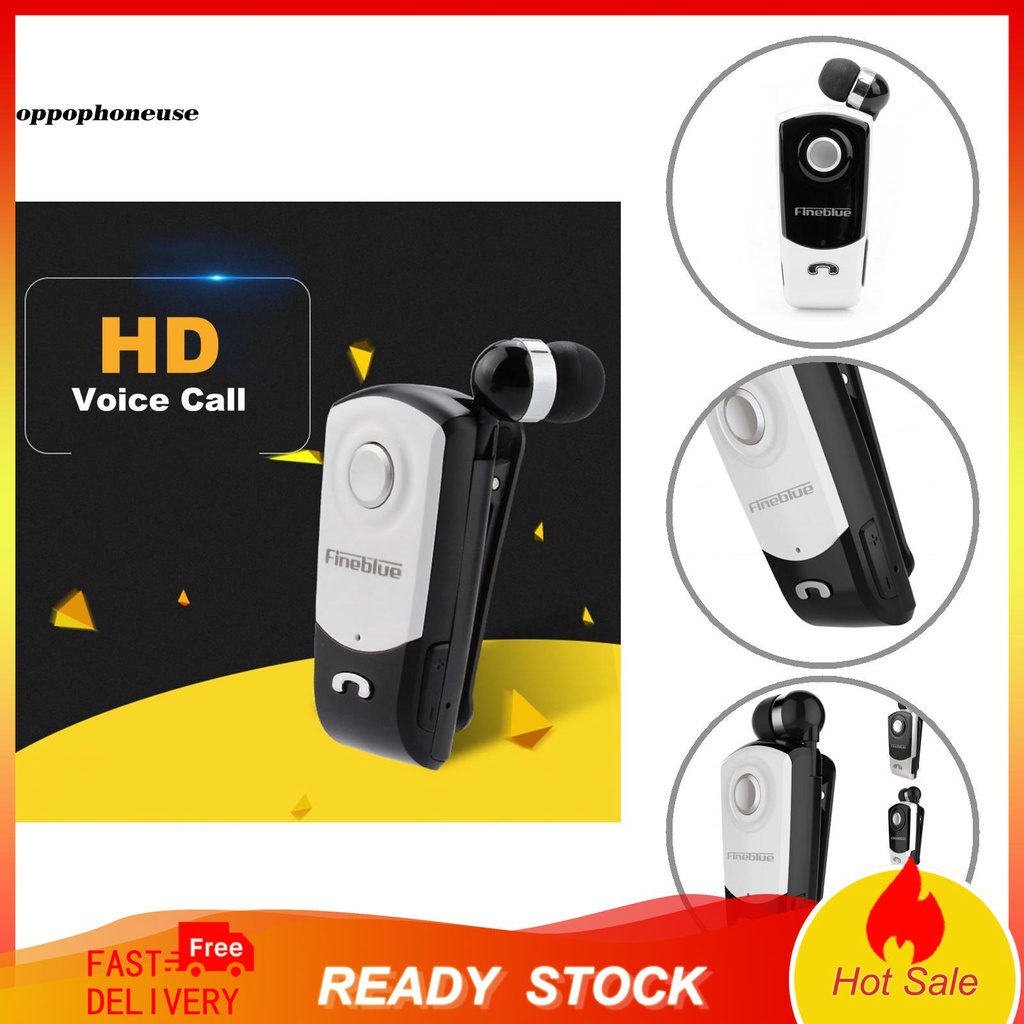 Tai nghe không dây OPPO kết nối Bluetooth 4.0 thiết kế kẹp có thể thu vào thời gian dài