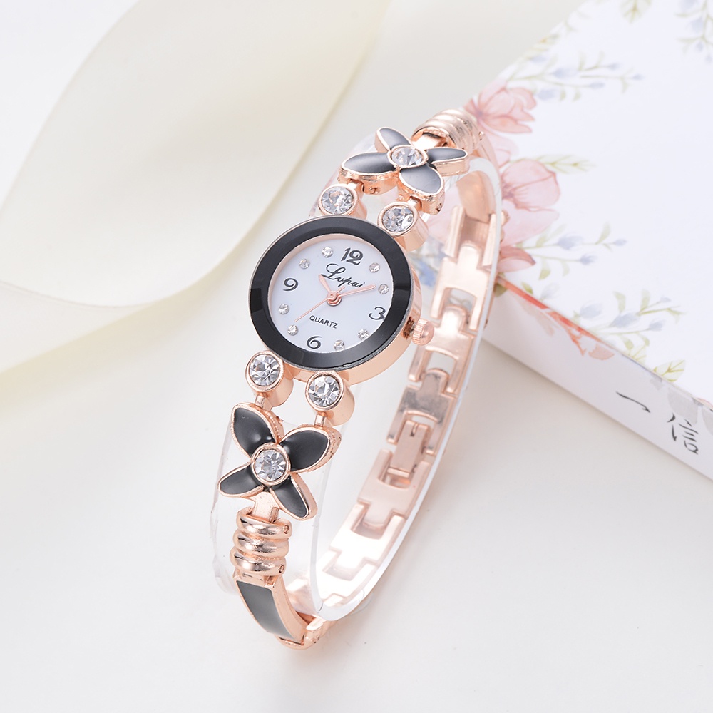 Đồng Hồ Lvpai Nữ Mặt Đính Kim Cương Sang Trọng