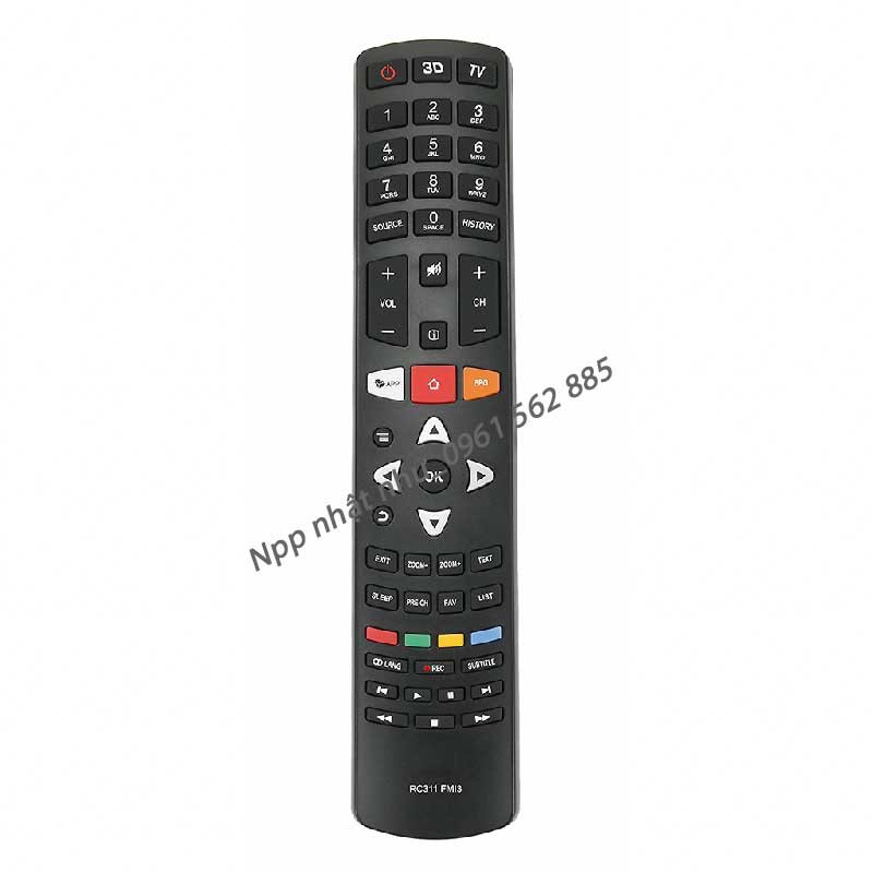 Điều Khiển Tivi TCL_Tổng Hợp 3 Mẫu Remote Sử Dụng Cho Tivi TCL Thông Dụng 2021 ( Kèm Ảnh Thật)