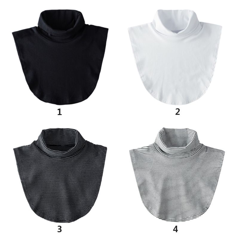 Cổ Áo Len Giả Mùa Thu Trang Trí Cho Nữ Dễ Phối Đồ