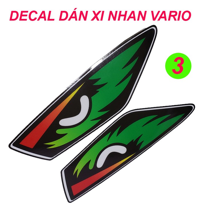 DECAL DÁN MẮT ĐEN PHA VARIO M1-M4