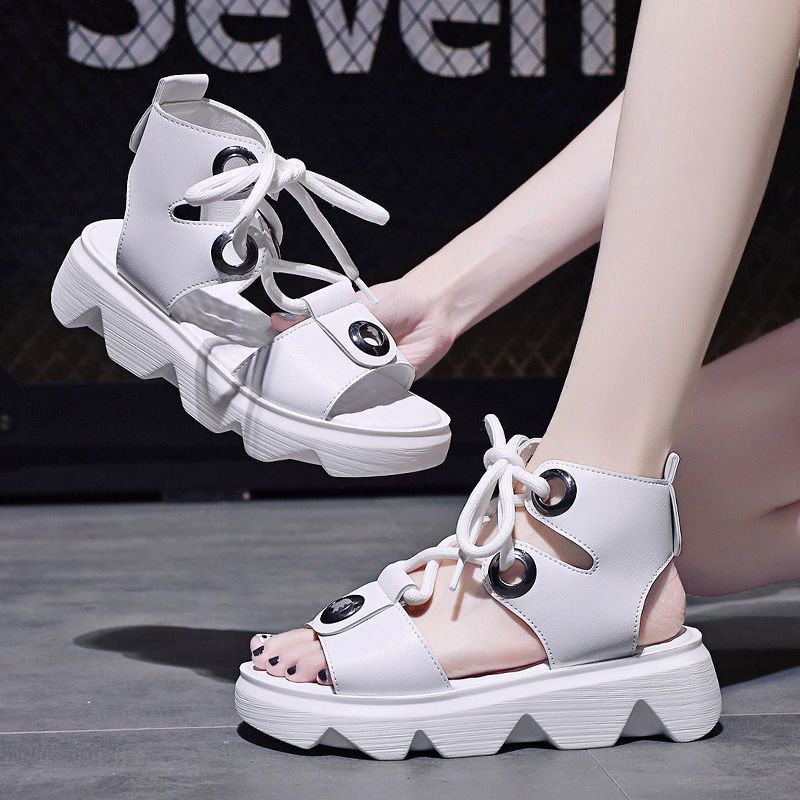 Giày Sandal Đế Dày Thời Trang Mùa Hè Phong Cách Mới Dễ Phối Đồ