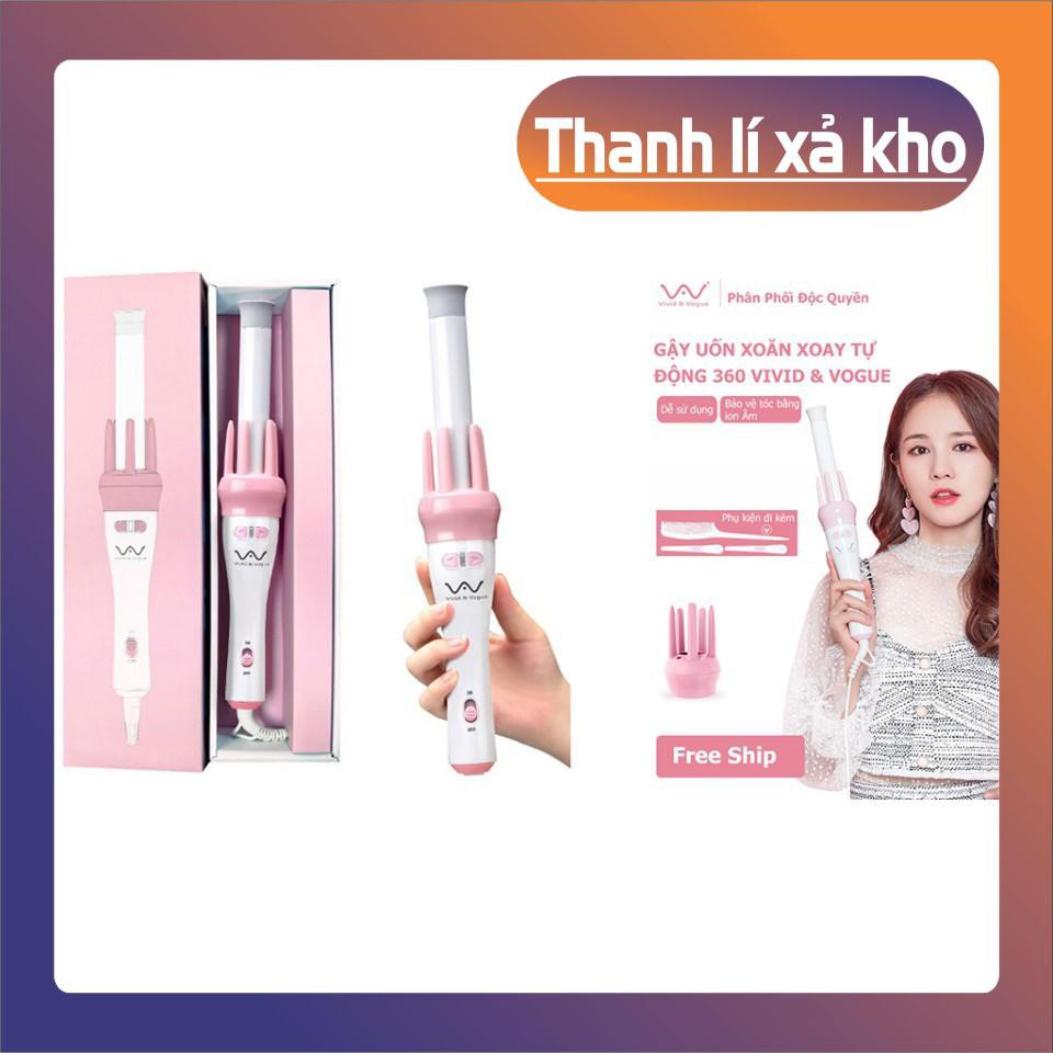 LƯỢC ĐIỆN UỐN TÓC TỰ ĐỘNG VIVID & VOGUE(GIÁ TỐT NHẤT SHOPEE)