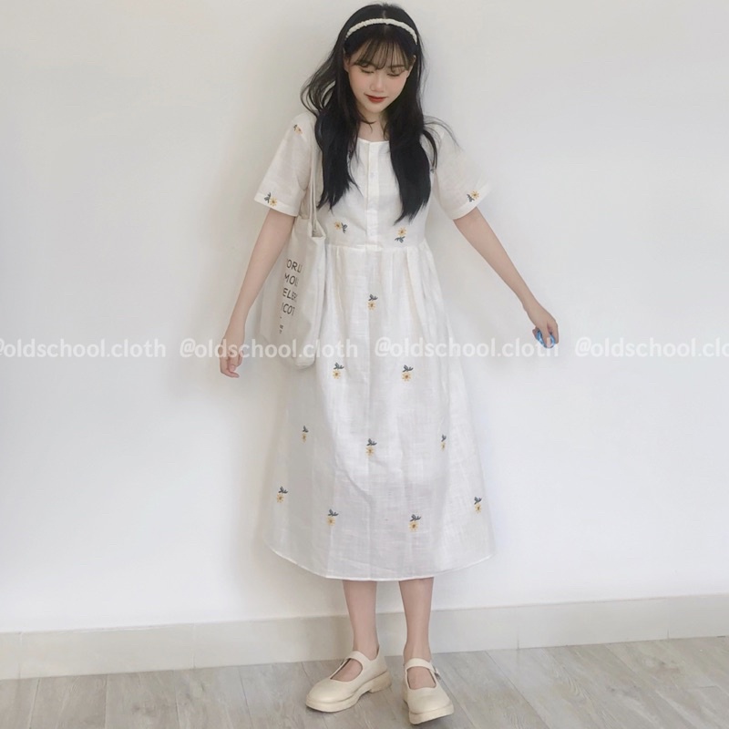 [VIDEO Unbox] VÁY BABYDOLL HOA TAY NGẮN (ảnh thật)