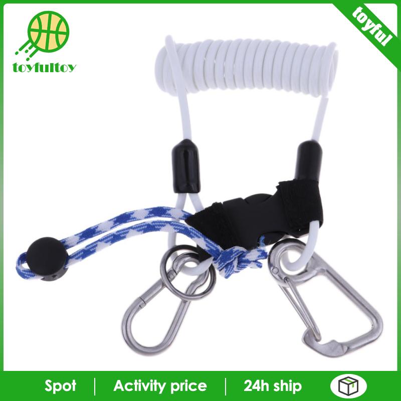 Dây Lò Xo Có Kẹp Chuyên Dụng Cho Máy Ảnh / Đèn Lặn