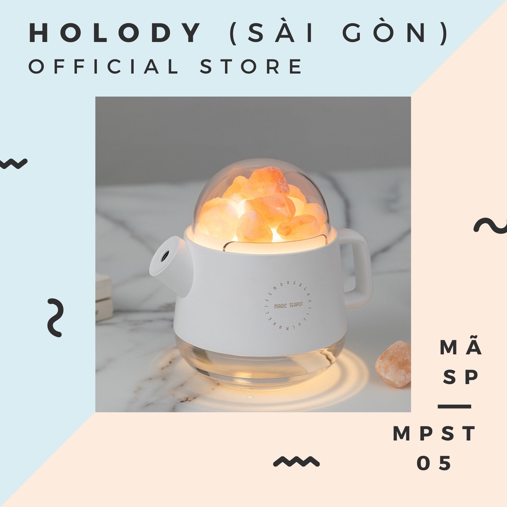 Máy phun sương tạo ẩm, khuếch tán tinh dầu đá hiếm HOLODY, mã MPST05