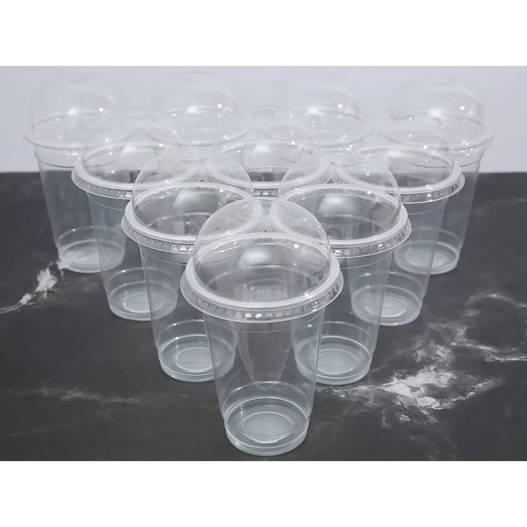 Combo 50 ly nhựa PET 360ml ly nhựa PP 700ml