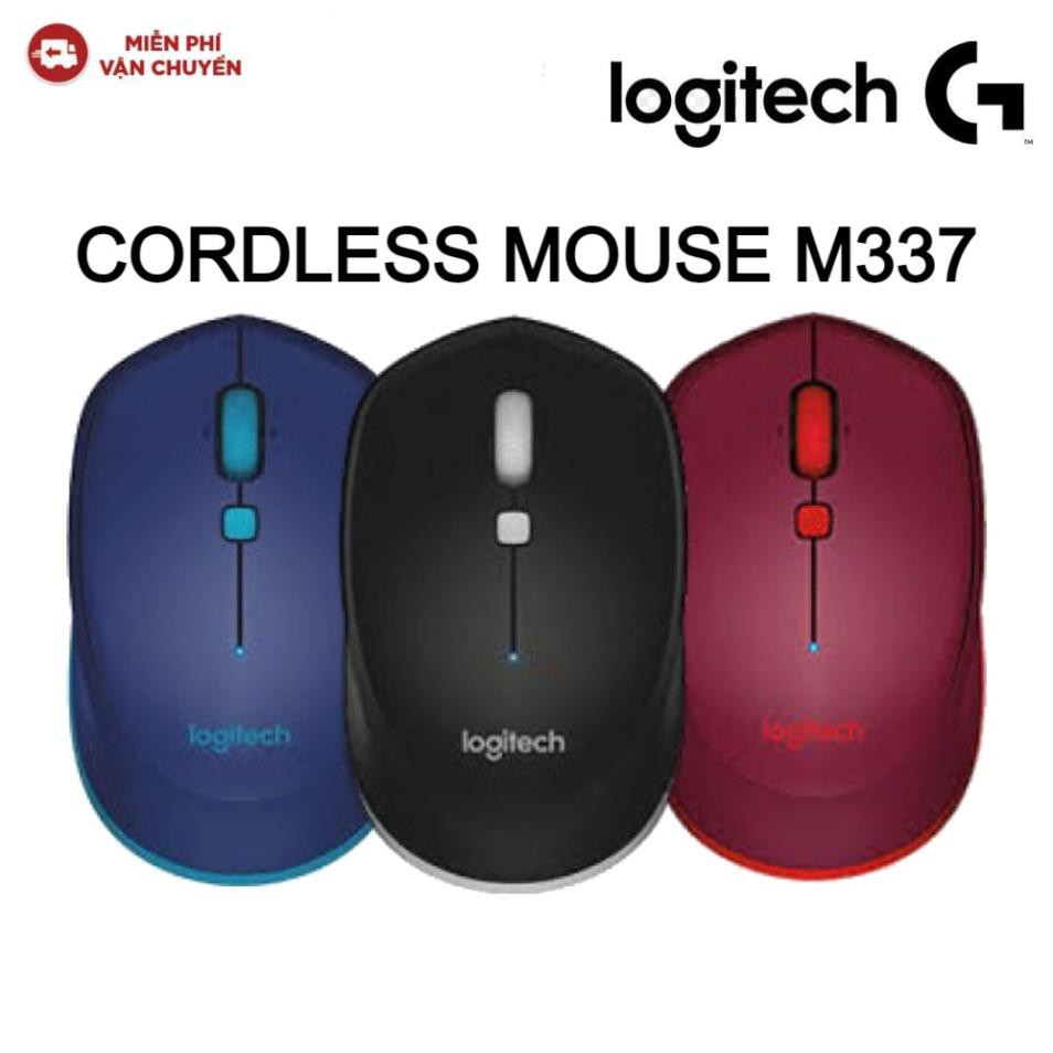 Chuột không dây Bluetooth Logitech M337 - Hàng chính hãng new 100%