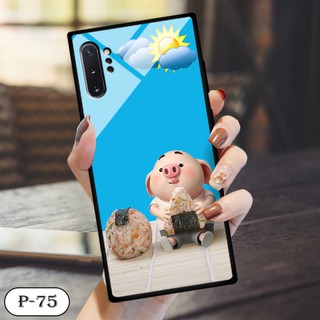 Ốp lưng kính 3D Samsung Galaxy Note 10 Plus- cute