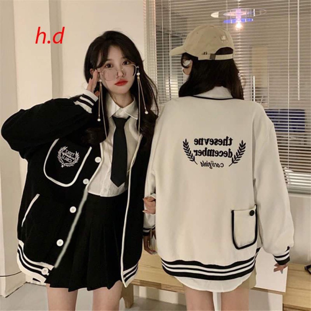 Áo khoác Cardigan dáng thụng cánh dơi phối viền hàn quốc