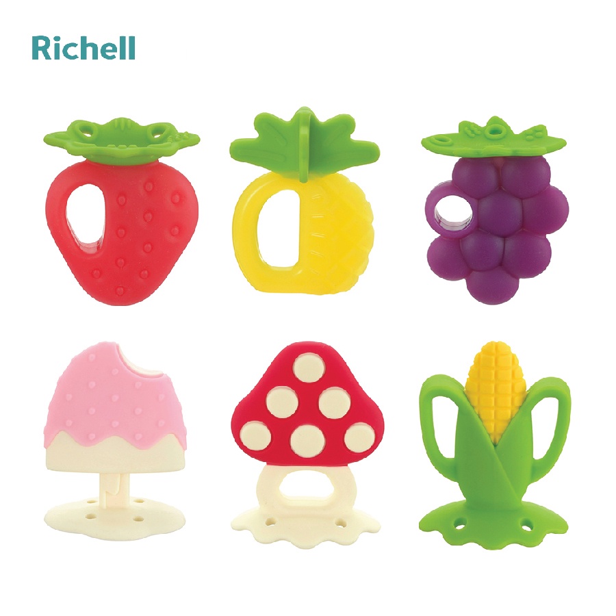 Gặm nướu Silicone Richell có hộp