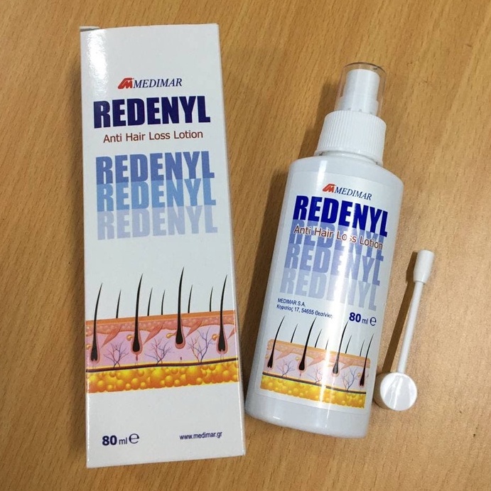 XỊT KÍCH THÍCH MỌC TÓC REDENYL 80ML GIẢM RỤNG TÓC-BÁC SĨ DA LIỄU AN