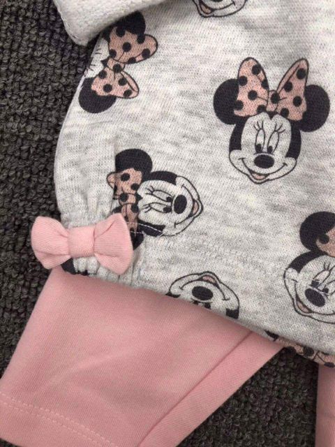 Bộ nỉ bé gái Minnie xuất dư