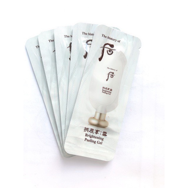 Gói Tẩy Tế Bào Da Chết Làm Sáng Da - Whoo Gongjinhyang Seol Brightening Gel 1ml