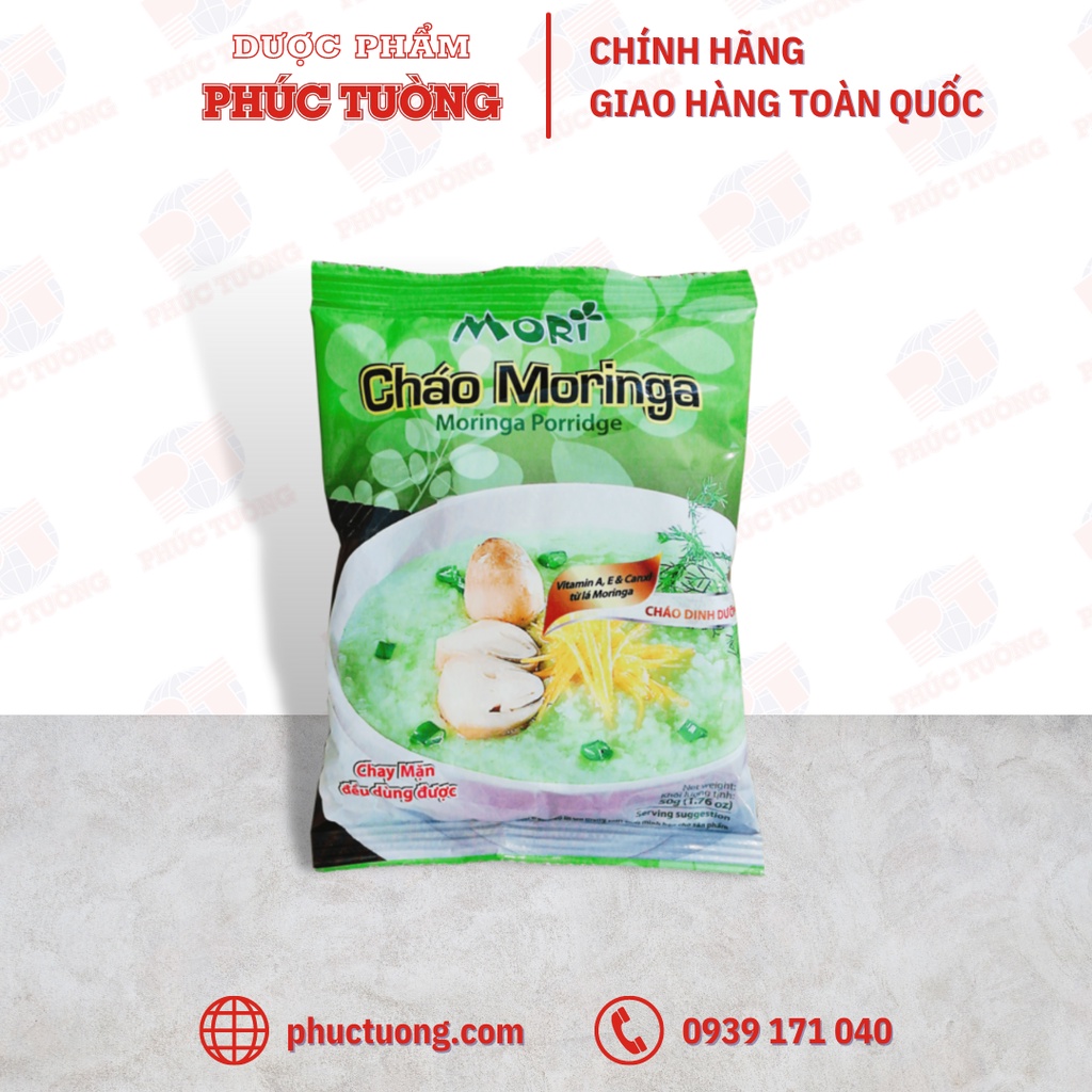 Cháo chùm ngây Moringa