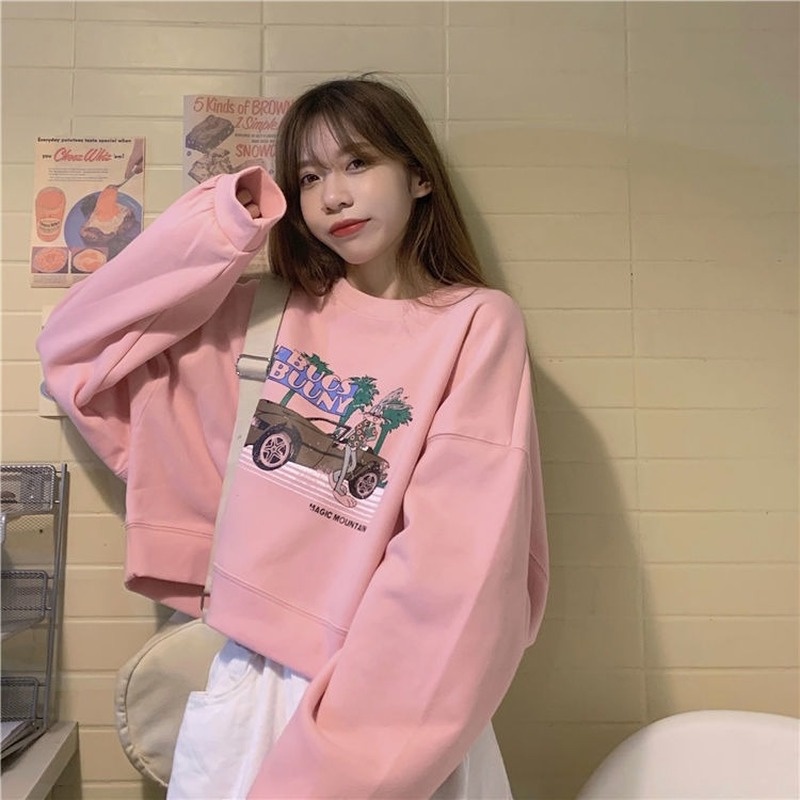 Áo thun nữ tay dài hở vai thời trang xuân thu