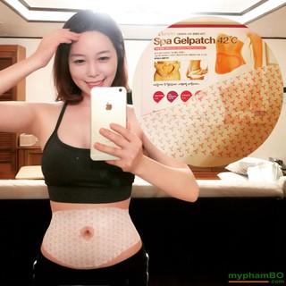 Miếng dán giảm mỡ bụng Spa Gelpatch 42 độ C Hàn Quốc
