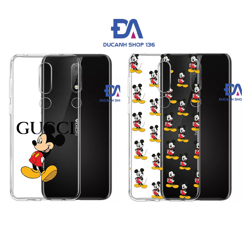 Ốp silicon in hình cute Nokia 5.1 plus / Nokia 6.1 plus / Nokia 8.1 plus /X5/X6/X7