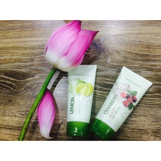 Tẩy tế bào chết nature republic - real cranberry & lemon peeling gel 120ml