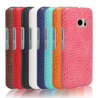 For HTC 10 M10 Case Crocodile Pattern Skin Hard Cover