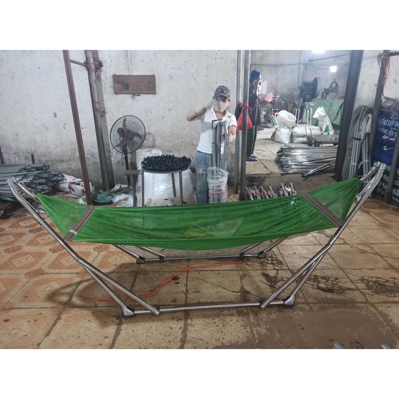 Võng Xếp INOX Hàng Cao Cấp !