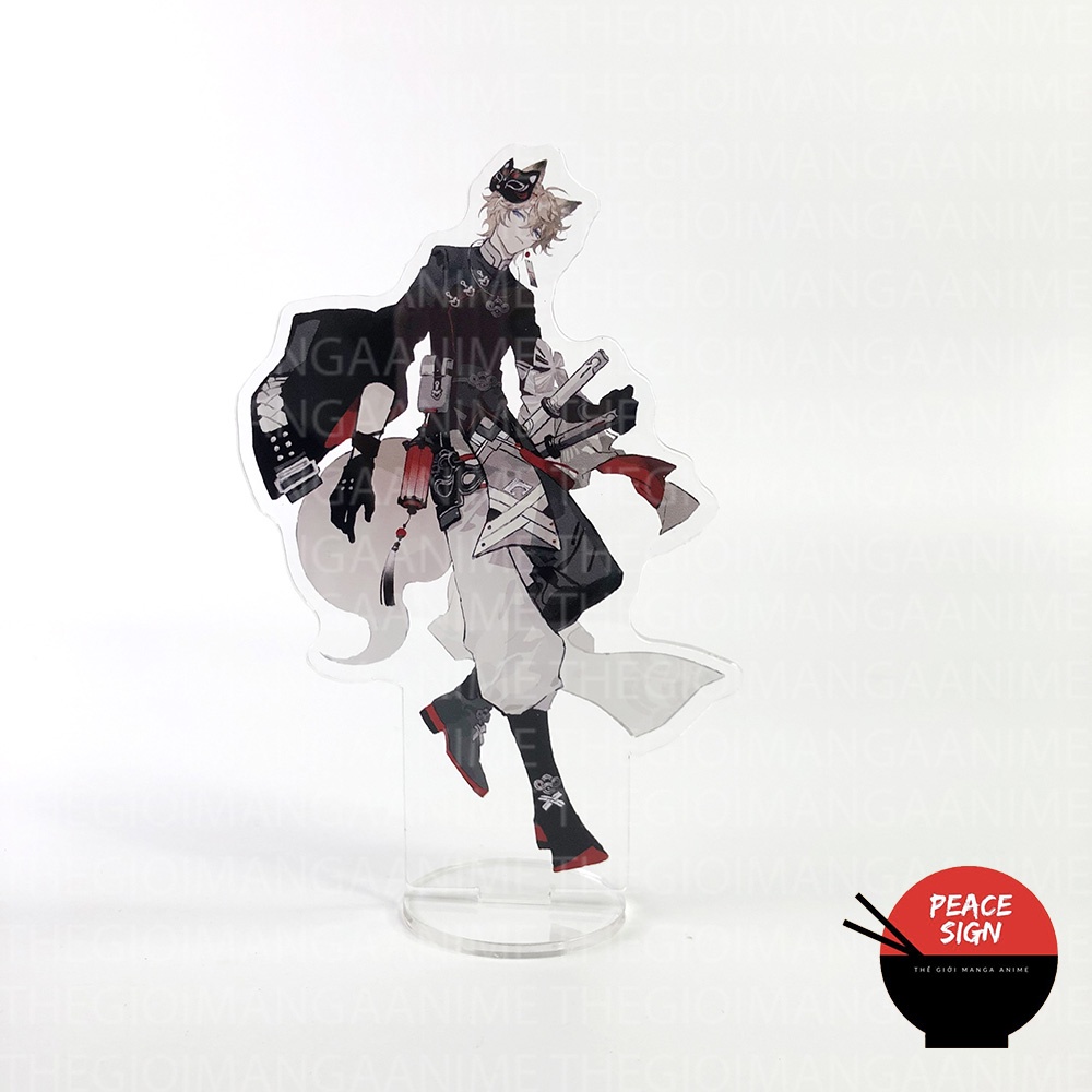 Mô hình GENSHIN IMPACT ver PHÁP SƯ TRUNG HOA standee game tượng acrylic anime mica chibi trang trí