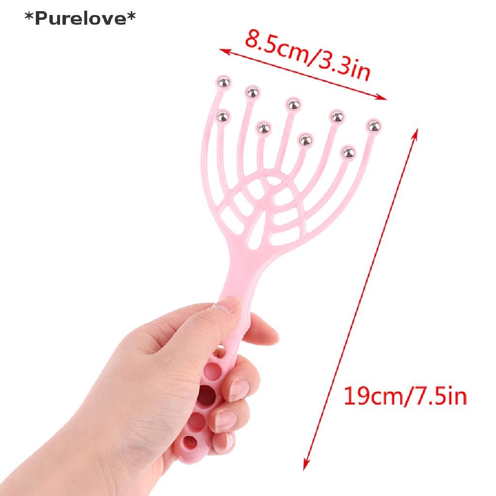 Dụng Cụ Mát Xa Đầu Hình Bạch Tuộc Giúp Giảm Căng Thẳng Tiện Dụng