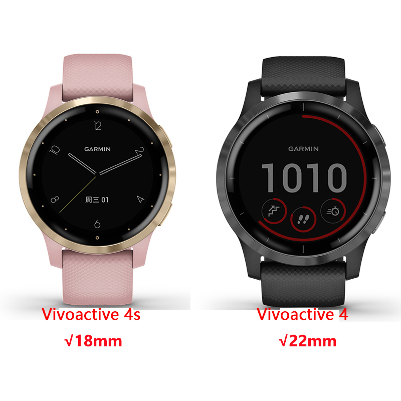 Dây đeo đồng hồ thể thao bằng silicon cho Garmin Vivoactive 4
