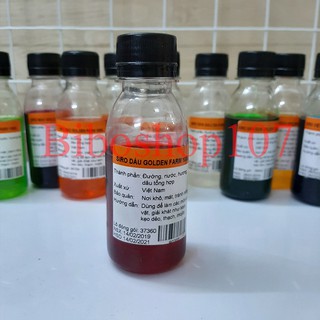 Siro Hương Dâu Golden Farm 100ml