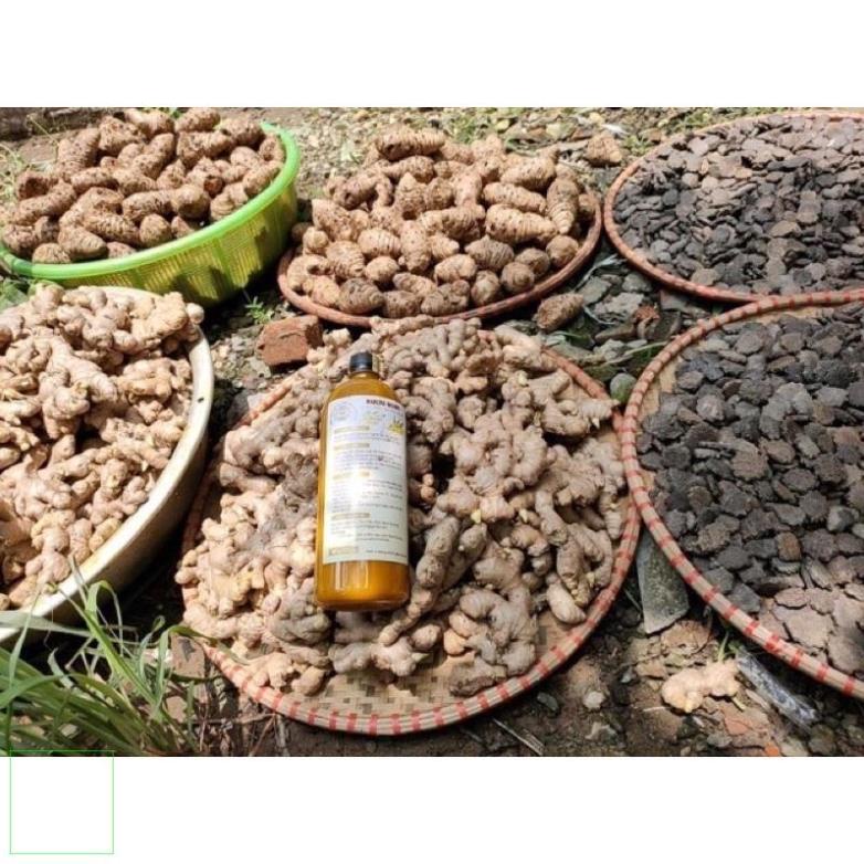 1lít Cốt Rượu Gừng, nghệ và hạt gấc rất tốt cho phụ nữ giá nhà làm