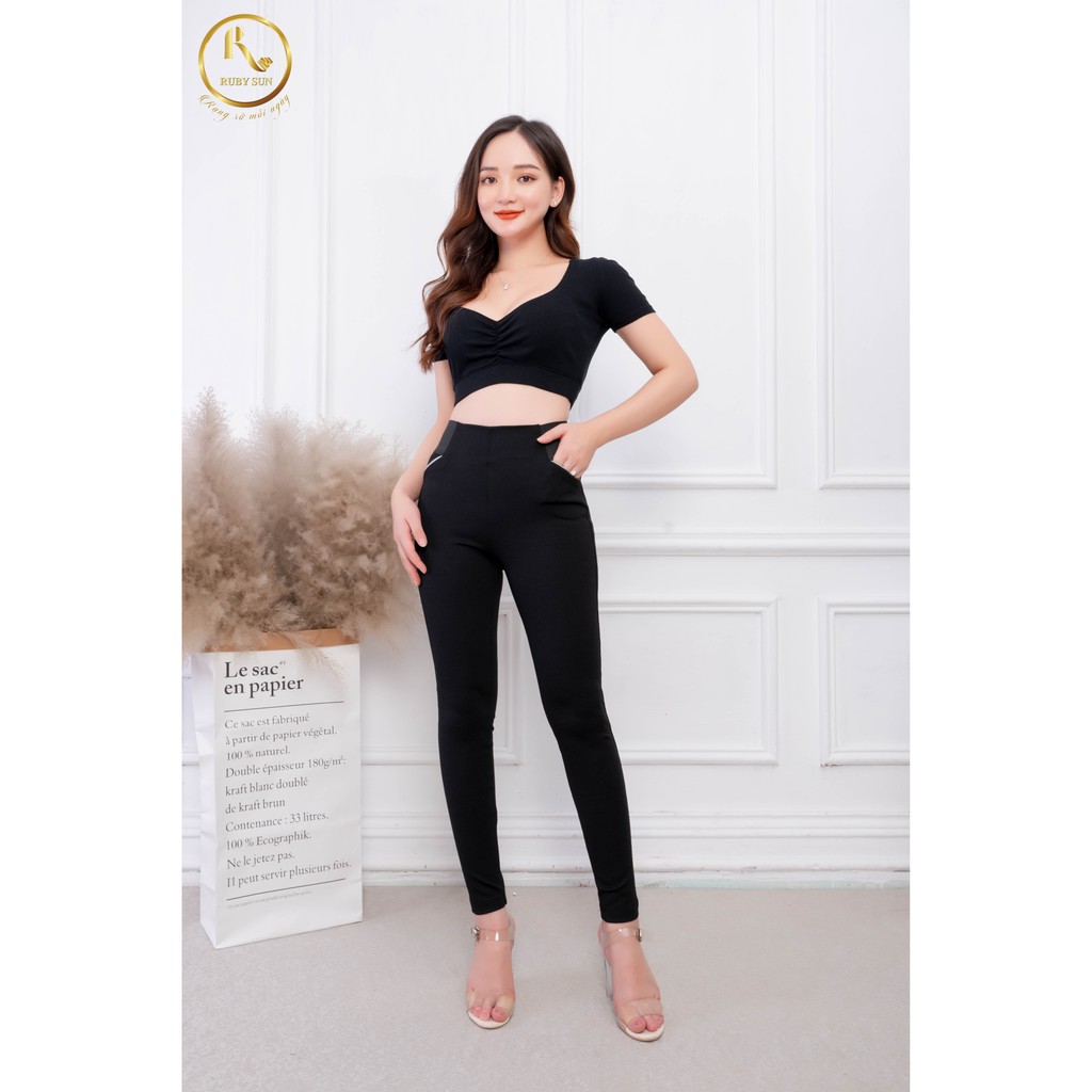 Quần Tregging Gen Bụng Ruby Sun Nâng mông, tôn dáng, co giãn đa chiều RQT01