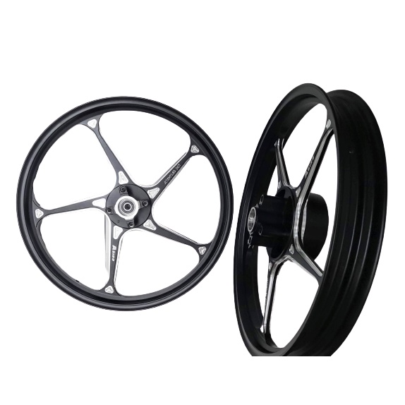 Mâm 5 cây CNC Asiro dùng cho Sonic 150Fi bản 1.6 trước sau