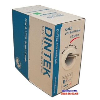 Cáp mạng Dintek CAT.6 UTP 305m