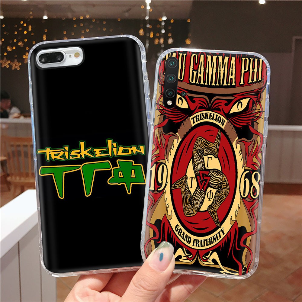 AT135 Triskelion Transparent Case Casing ASUS Zenfone 6 6Z 5 5Z 3 Zoom Live L1 ROG Phone Strix II 7 Pro