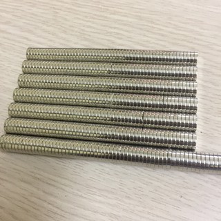 NAM CHÂM ĐẤT HIẾM 10X2MM  ( set 10 viên)